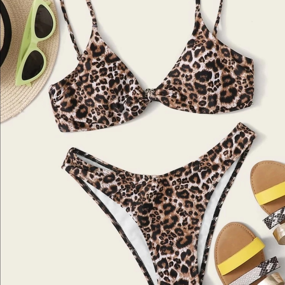 NET leopard bikini